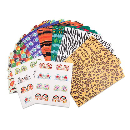 Origami Paper Craft Kit for Kids - Animal Pilots