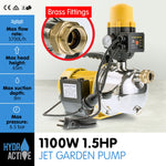 HydroActive 1600W Garden Electric Water Pump with Controller