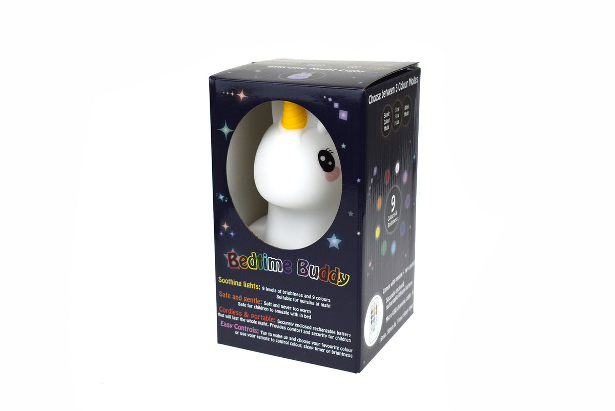 BEDTIME BUDDY ELECTRA THE UNICORN  NIGHT LIGHT