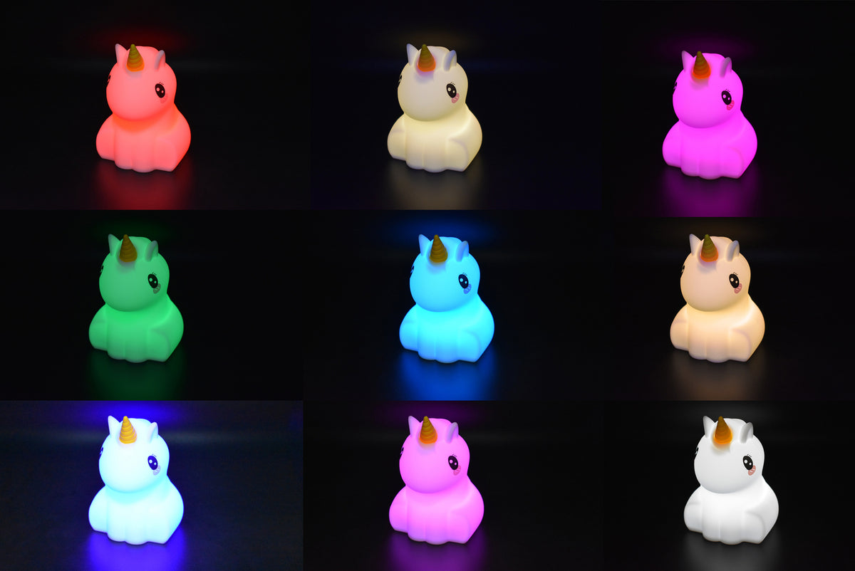 BEDTIME BUDDY ELECTRA THE UNICORN  NIGHT LIGHT