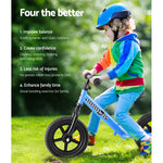 Kids Balance Bike Ride On Toys Puch Bicycle Wheels Toddler Baby 12