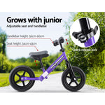 Rigo Kids Balance Bike Ride On Toys Push Bicycle Wheels Toddler Baby 12