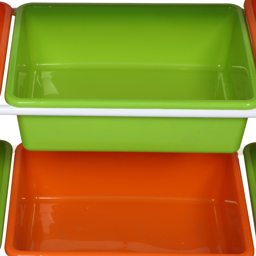 Kids Toy Box Organizers and Storage, Kids Bookshelf and Bookcase for Playroom