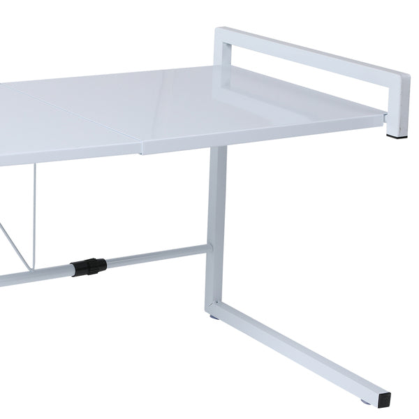 Microwave Oven Shelf Kitchen Organiser White