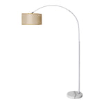 Modern LED Floor Lamp Adjustable Marble Base