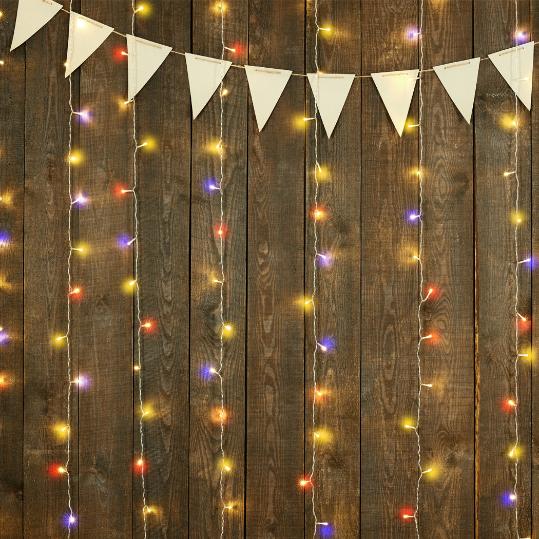 LED Curtain Fairy Lights Wedding Indoor Outdoor Xmas Garden Party Decor