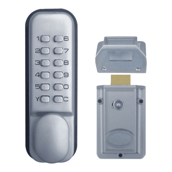  Push Button Digital Combination Security Door Lock Zinc Alloy