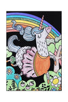 Unicorn Velvet Colouring Craft Kit