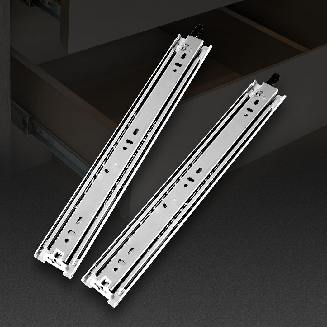 Drawer Slides Bearing Pair 75KG 14"