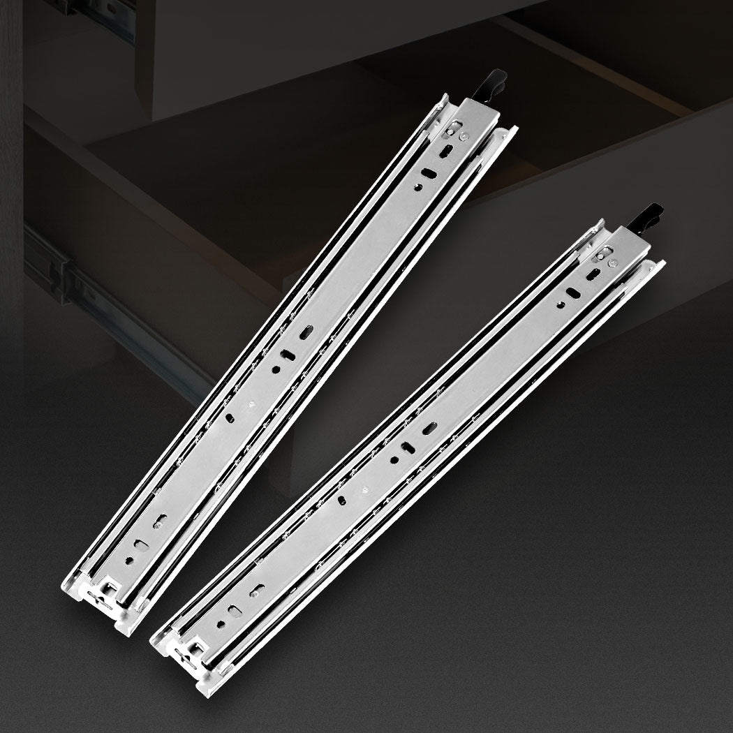 Drawer Slides Bearing Pair 75KG 16"