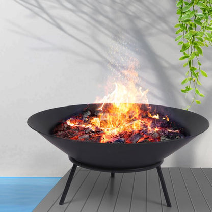 2IN1 Steel Fire Pit Bowl Firepit