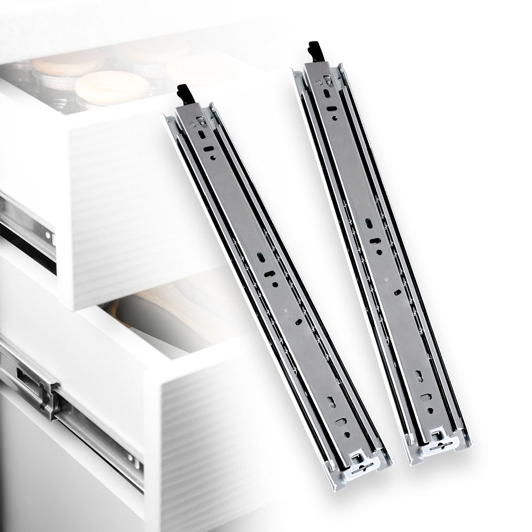 Drawer Slides Bearing Pair 75KG 14"