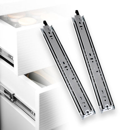 Drawer Slides Bearing Pair 75KG 14"