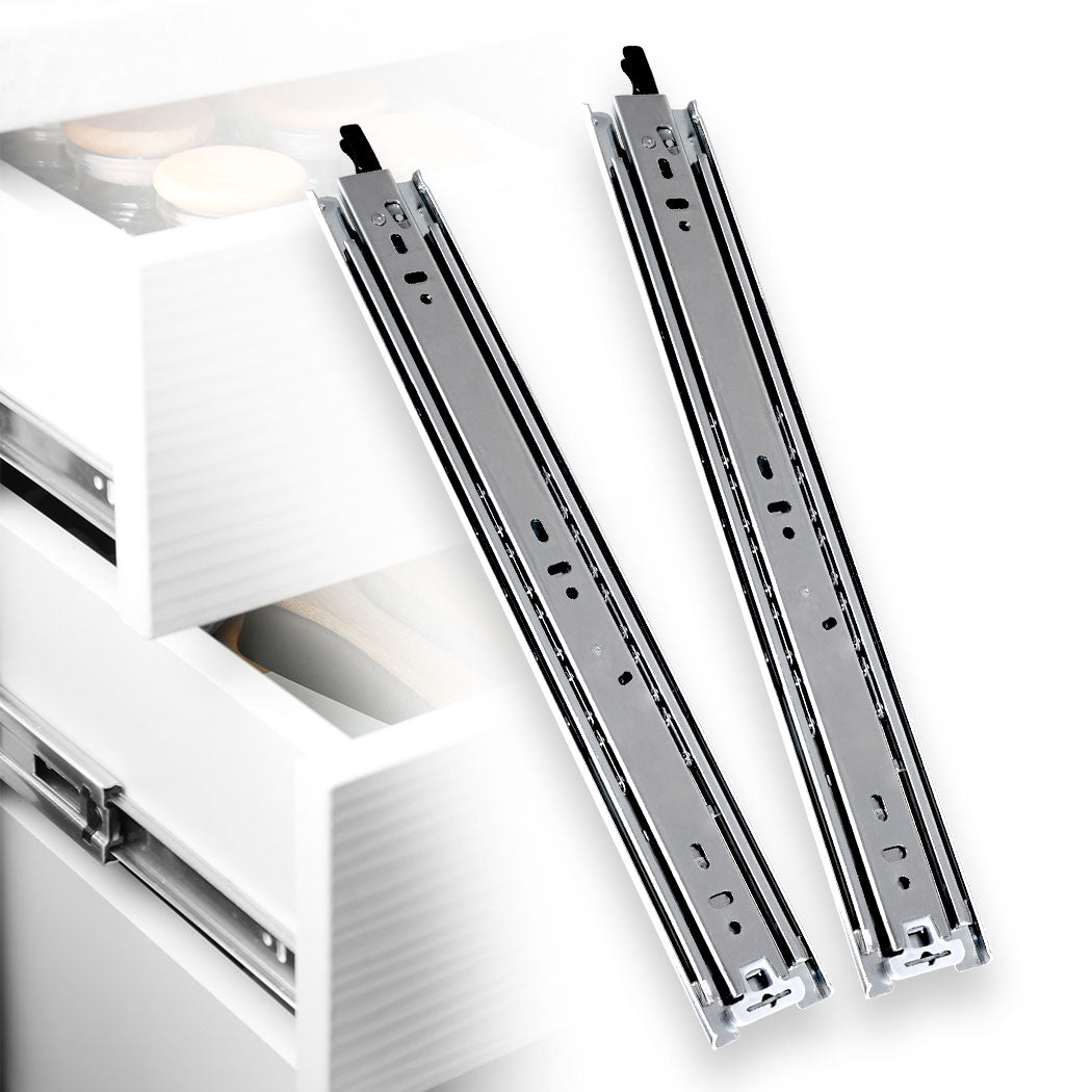 Drawer Slides Bearing Pair 75KG 16"