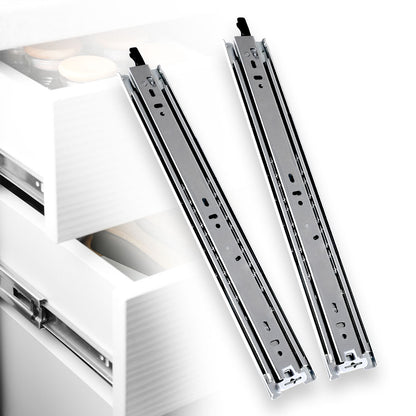 Drawer Slides Bearing Pair 75KG 16"