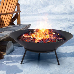 2IN1 Steel Fire Pit Bowl Firepit