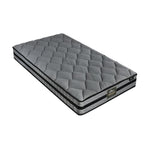 H&L 22cm 7-Zone Single Mattress Bed Mattress 3D Mesh Fabric Firm Foam