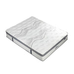 H&L 34cm 7Zone Double Mattress Euro Top Bed Mattress Pocket Spring Medium Firm