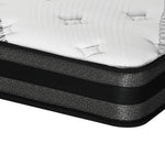 H&L King Single Mattress Breathable Luxury Bonnell Spring Foam Medium 18cm