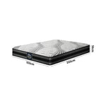H&L Queen Mattress Breathable Luxury Bed Bonnell Spring Foam Medium 18cm