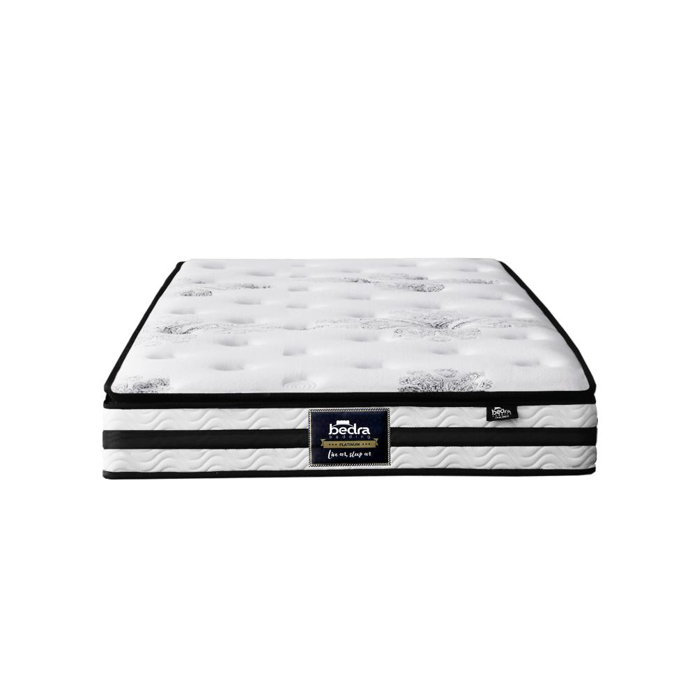 Simple Deals King Single Mattress Breathable Luxury Bed Bonnell Spring Foam Medium 22cm