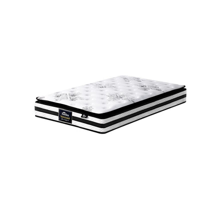 Simple Deals King Single Mattress Breathable Luxury Bed Bonnell Spring Foam Medium 22cm
