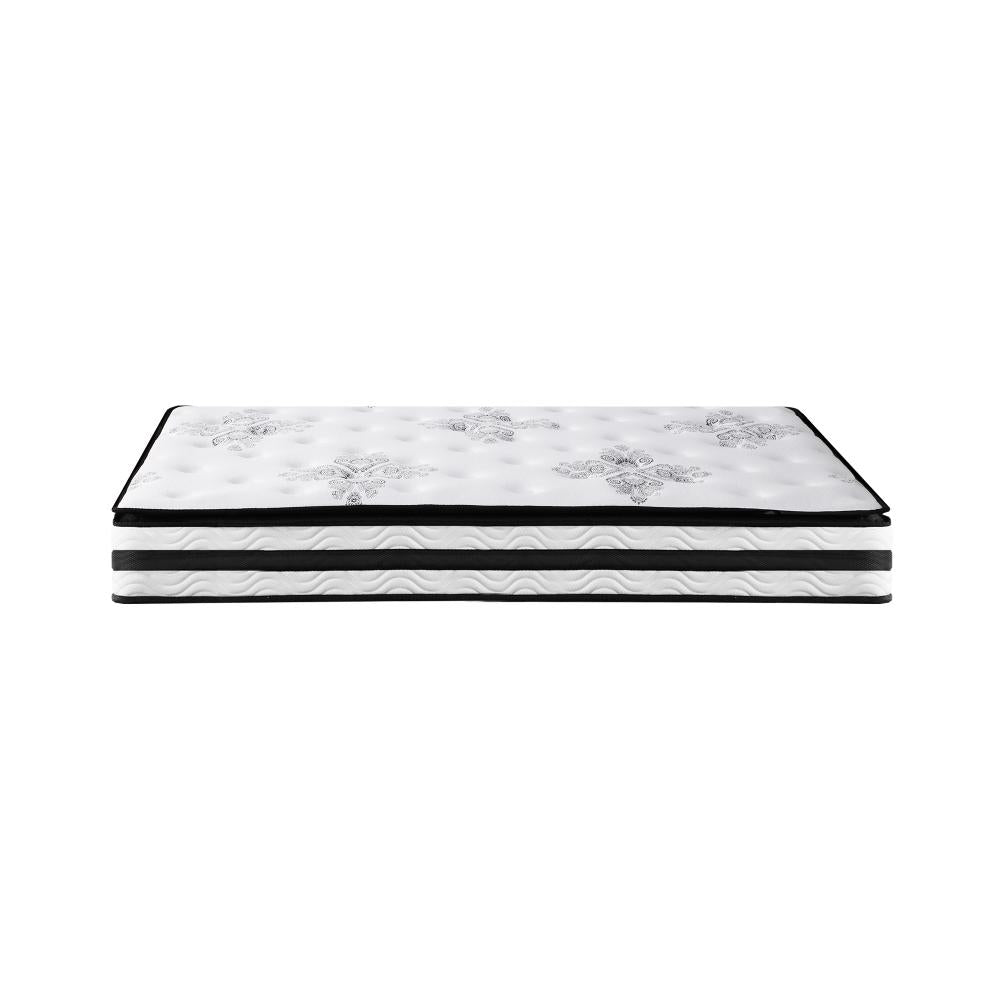 Simple Deals King Single Mattress Breathable Luxury Bed Bonnell Spring Foam Medium 22cm
