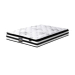 H&L 22cm Queen Mattress Breathable Luxury Bed Bonnell Foam Medium Firm