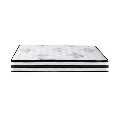 Simple Deals Queen Mattress Breathable Luxury Bed Bonnell Spring Foam Medium Firm 22cm