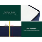 H&L Presents Single Mattress Pocket Spring 7-Zone Latex Foam Layer Bed Mattresses