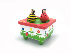 Bee & Ladybird Music Box