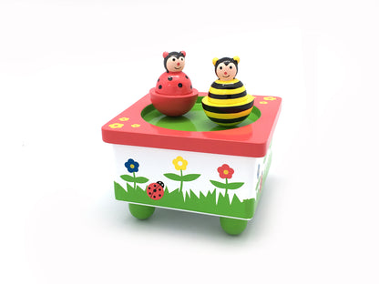 Bee & Ladybird Music Box