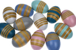 Classic Calm Wooden Egg Shaker 6 Assorted Colour