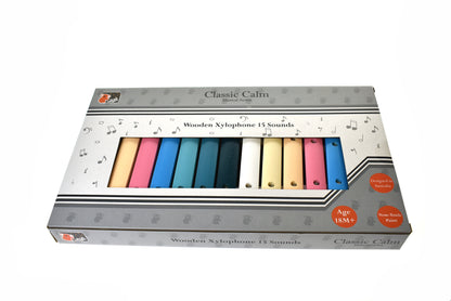 Classic Calm Wooden Xylophone 15 S