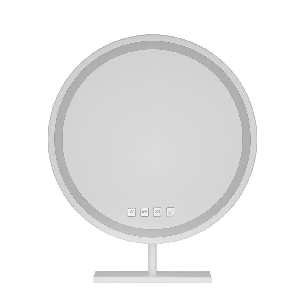 Makeup Mirror With Light Bluetooth Led Hollywood Vanity Mirrors 50Cm