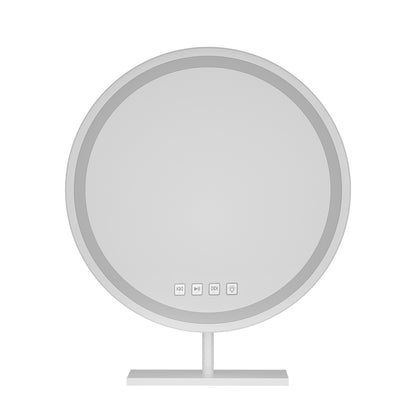 Makeup Mirror With Light Bluetooth Led Hollywood Vanity Mirrors 50Cm