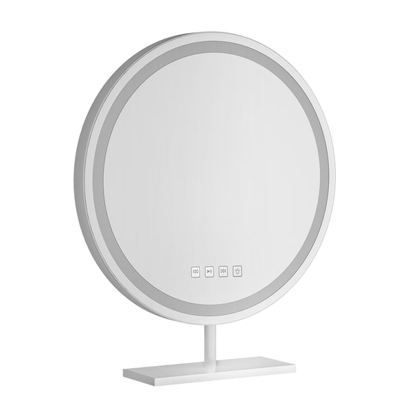  Makeup Mirror With Light Bluetooth Led Hollywood Vanity Mirrors 60Cm