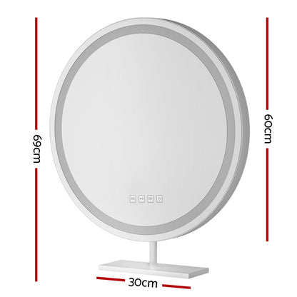 Makeup Mirror With Light Bluetooth Led Hollywood Vanity Mirrors 60Cm