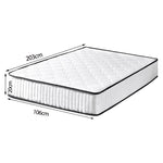 5 Zoned Pocket Spring Bed Mattress in King Single Size