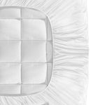 H&L Mattress Topper Microfibre Pillowtop Protector Underlay Pad Double
