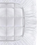 H&L Mattress Topper Microfibre Pillowtop Protector Underlay Pad Single