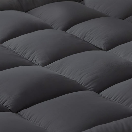 Simple Deals Mattress Protector Bamboo Charcoal Pillowtop Topper Underlay Cover Double