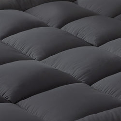 Simple Deals Mattress Protector Bamboo Charcoal Pillowtop Topper Underlay Cover Double