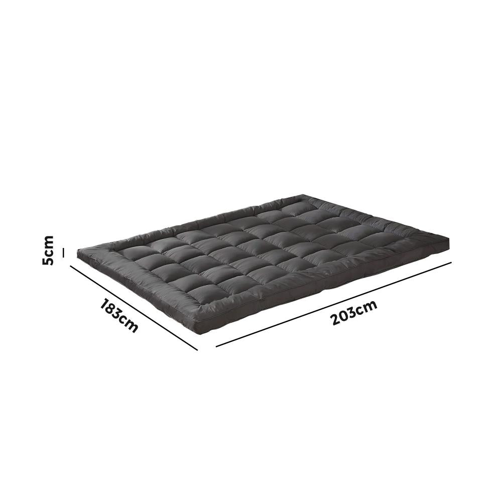 Simple Deals Mattress Protector Bamboo Charcoal Pillowtop Mattress Topper Cover King