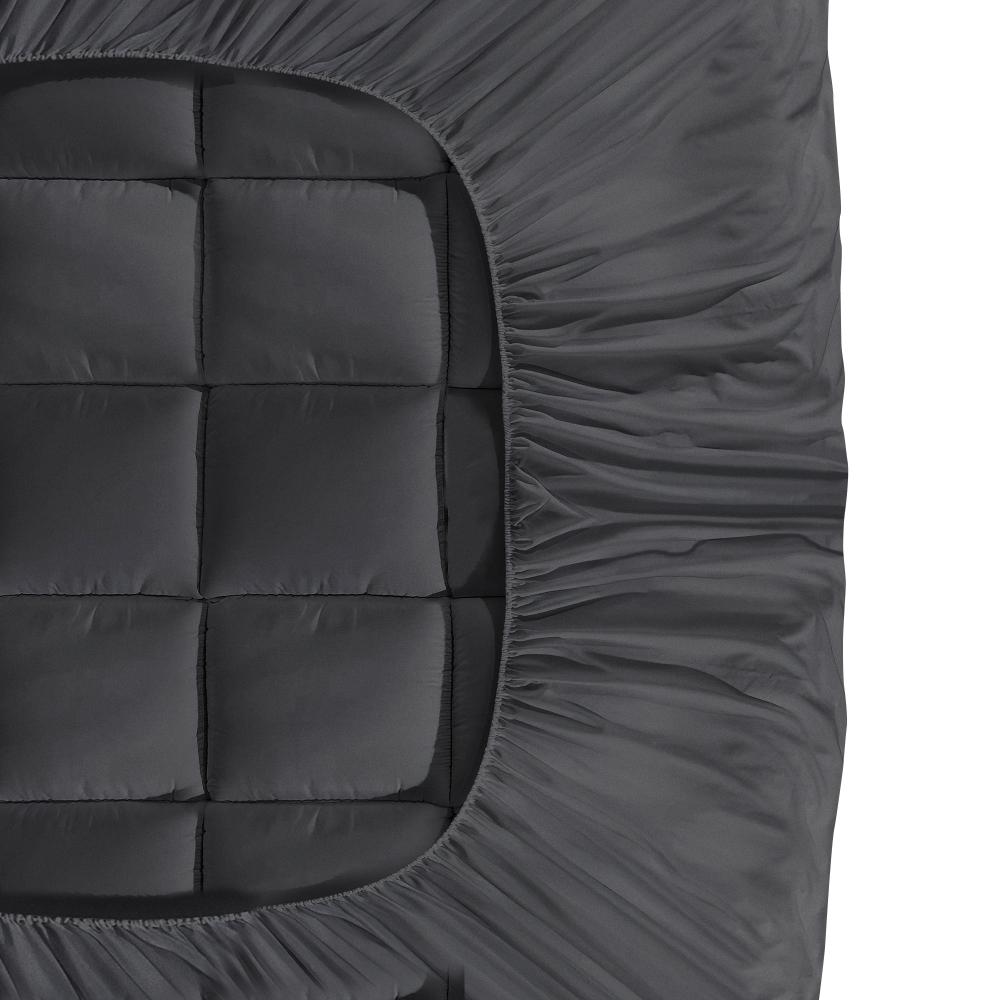 Simple Deals Mattress Protector Bamboo Charcoal Pillowtop Mattress Topper Cover King