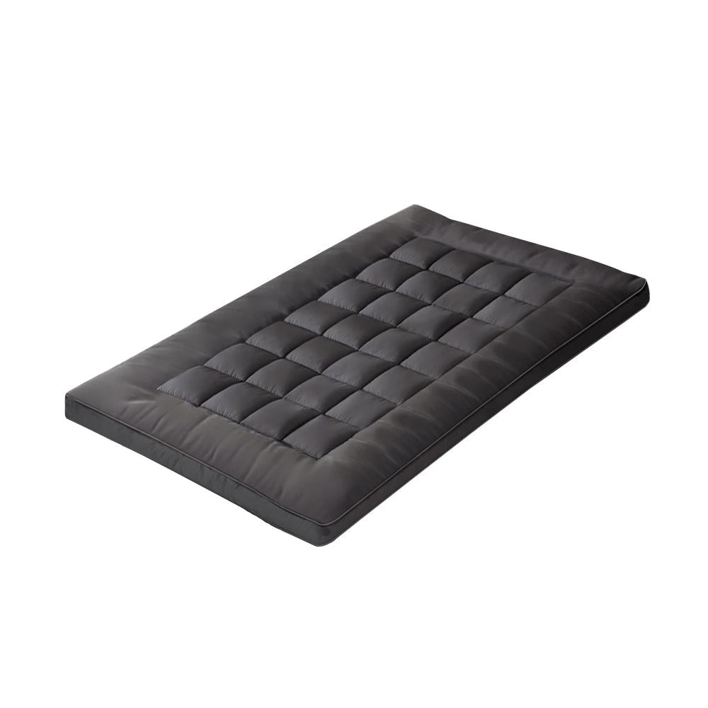 Simple Deals Mattress Protector Bamboo Charcoal Pillowtop Topper Underlay Cover Single