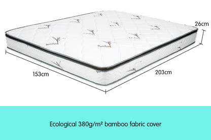 Premium King Single Mattress with Euro Top Layer - 32cm