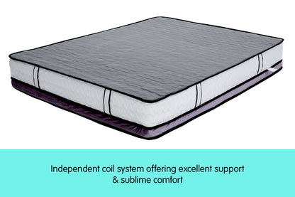 Laura Hill Euro Top Spring Pocket Mattress Queen - 30cm