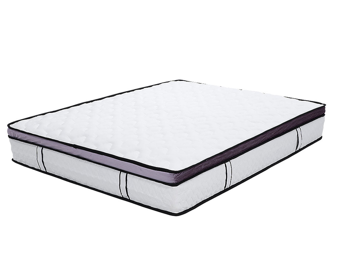 Laura Hill Euro Top Spring Pocket Mattress Queen - 30cm