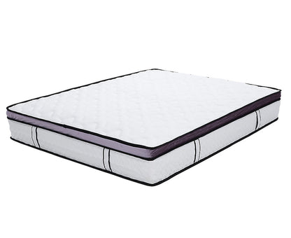 Laura Hill Euro Top Spring Pocket Mattress Queen - 30cm